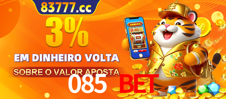 Promoção para baixar e instalar o aplicativo do cassino 085 BET. O banner oferece uma recompensa de R1aR1aR8, com a imagem de uma cobra sobre moedas de ouro.